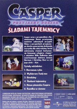Casper. Przyjazny duszek. Śladami Tajemnicy [DVD]