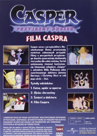 Casper. Przyjazny duszek. Film Caspra [DVD]