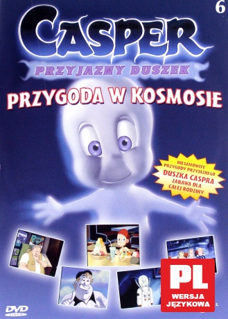 Casper. Przyjazny duszek. Przygoda w kosmosie [DVD]