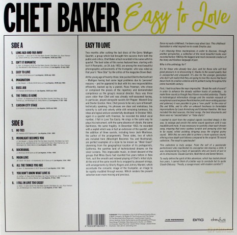 Chet Baker: Easy To Love [Winyl]