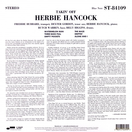 Herbie Hancock: Taking Off (Debuts) [Winyl]