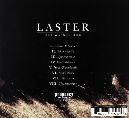 Laster: Het Wassen Oog (digipack) [CD]