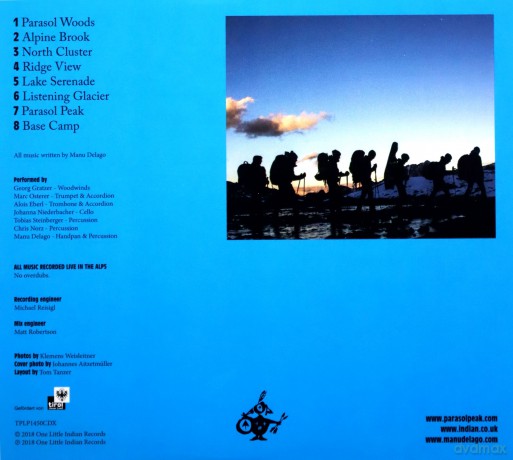 Manu Delago: Parasol Peak [CD]