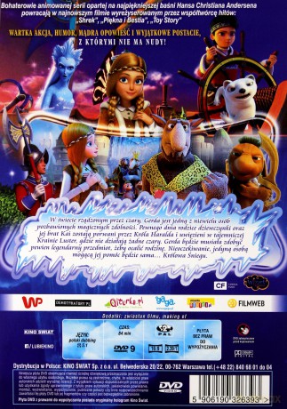 Królowa Śniegu: Po drugiej stronie lustra [DVD]