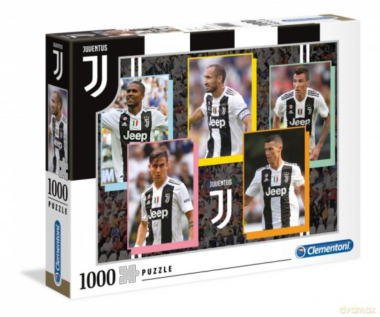 CLEMENTONI 1000 el. - Juventus 3 [PUZZLE]