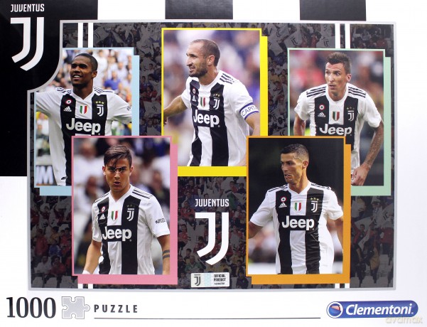 CLEMENTONI 1000 el. - Juventus 3 [PUZZLE]