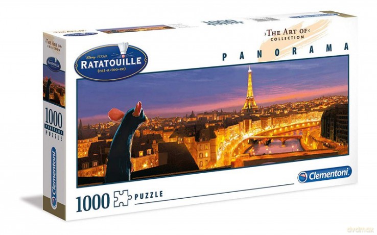CLEMENTONI 1000 el. - The Art of Disney, Ratatouille [PUZZLE]