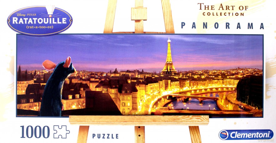 CLEMENTONI 1000 el. - The Art of Disney, Ratatouille [PUZZLE]