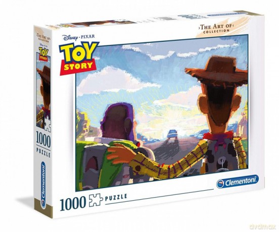 CLEMENTONI 1000 el. - The Art of Disney, Toy Story [PUZZLE]