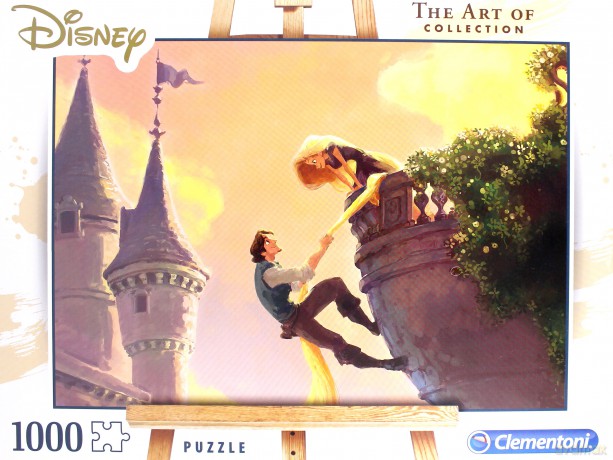 CLEMENTONI 1000 el. - The Art of Disney, Zaplątani [PUZZLE]