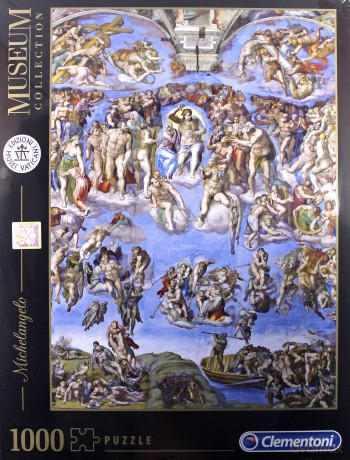 CLEMENTONI 1000 el. Museum - Sąd ostateczny [PUZZLE]