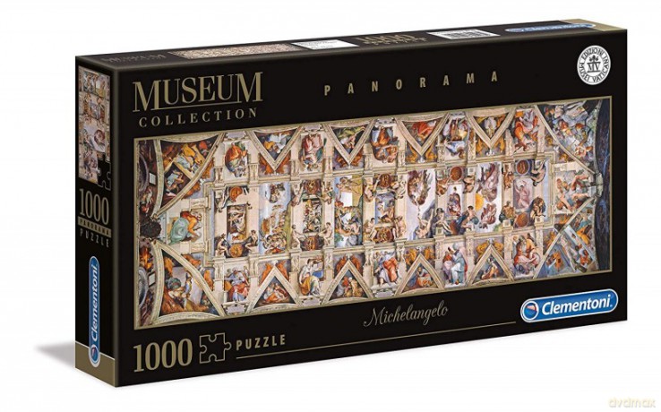 CLEMENTONI 1000 el. Museum - Sufit Kaplicy Sykstyńskiej [PUZZLE]