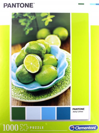 CLEMENTONI 1000 el. Pantone - Poncz limonkowy [PUZZLE]