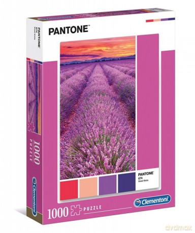CLEMENTONI 1000 el. Pantone - Vivid Viola [PUZZLE]