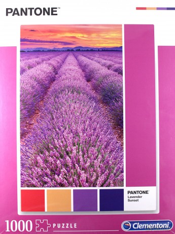 CLEMENTONI 1000 el. Pantone - Vivid Viola [PUZZLE]