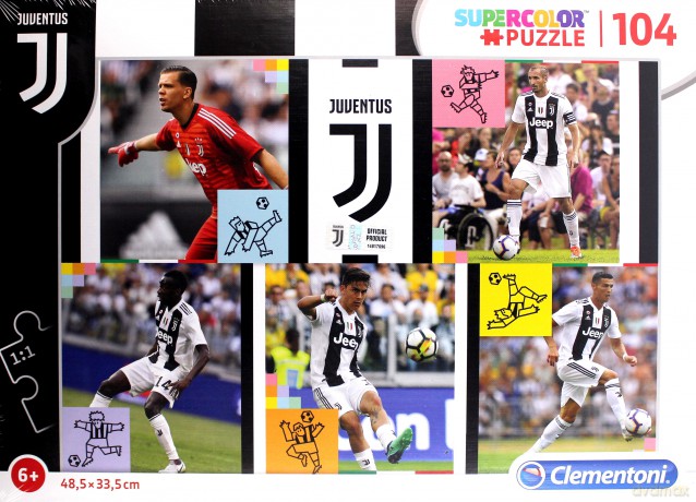 CLEMENTONI 104 el. Juventus 1 [PUZZLE]