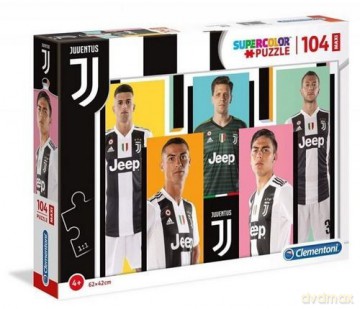 CLEMENTONI 104 el. MAXI Juventus 1 [PUZZLE]