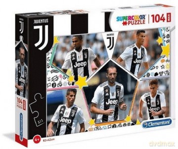 CLEMENTONI 104 el. MAXI Juventus 2 [PUZZLE]