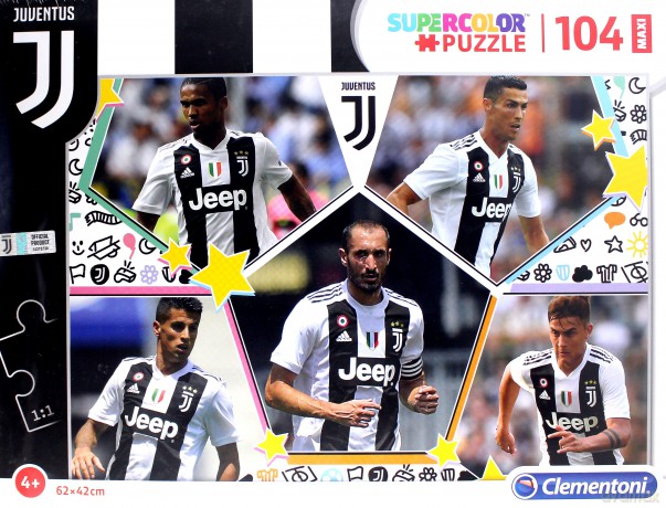 CLEMENTONI 104 el. MAXI Juventus 2 [PUZZLE]