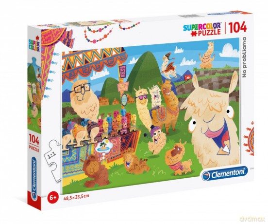 CLEMENTONI 104 el. No ProbLLAMA [PUZZLE]