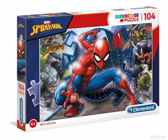 CLEMENTONI 104 el. Super Kolor - Spider-Man [PUZZLE]