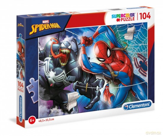 CLEMENTONI 104 el. Super Kolor - Spider-Man [PUZZLE]