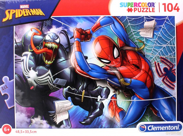 CLEMENTONI 104 el. Super Kolor - Spider-Man [PUZZLE]