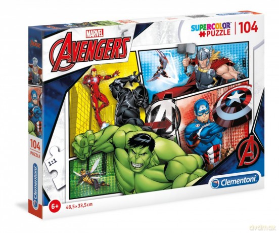 CLEMENTONI 104 el. The Avengers [PUZZLE]