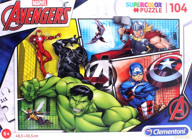 CLEMENTONI 104 el. The Avengers [PUZZLE]