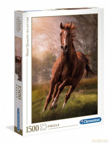 CLEMENTONI 1500 el. High Quality Collection - Koń [PUZZLE]