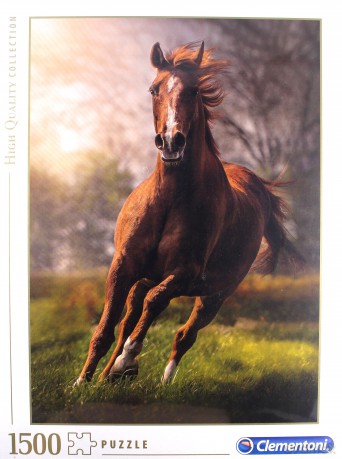 CLEMENTONI 1500 el. High Quality Collection - Koń [PUZZLE]