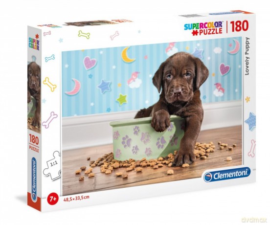 CLEMENTONI 180 el. Lovely Puppy [PUZZLE]