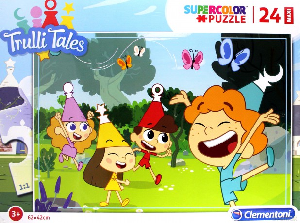 CLEMENTONI 24 el. MAXI Trulli Tales [PUZZLE]