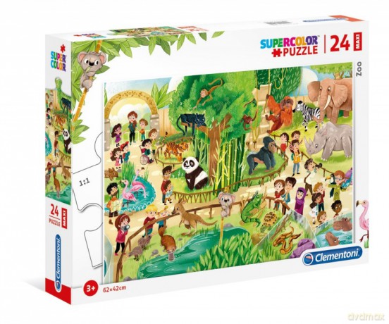 CLEMENTONI 24 el. MAXI Zoo [PUZZLE]