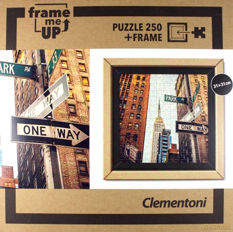 CLEMENTONI 250 el. Frame Me Up - Droga jednokierunkowa [PUZZLE]