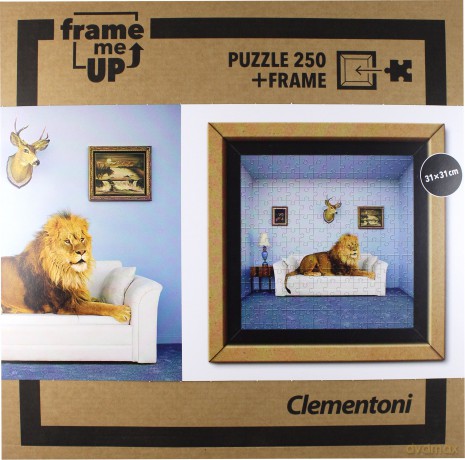 CLEMENTONI 250 el. Frame Me Up - Pan domu [PUZZLE]