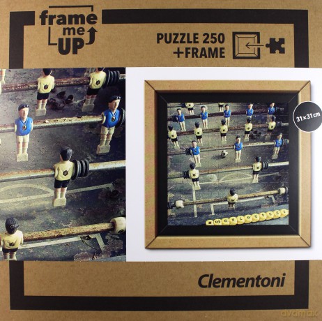 CLEMENTONI 250 el. Frame Me Up - Piłkarzyki [PUZZLE]