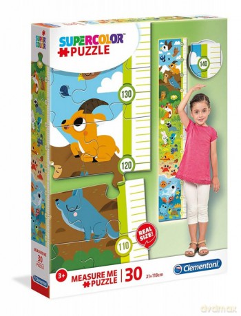 CLEMENTONI 30 el. Measure Me - Słodkie zwierzątka [PUZZLE]