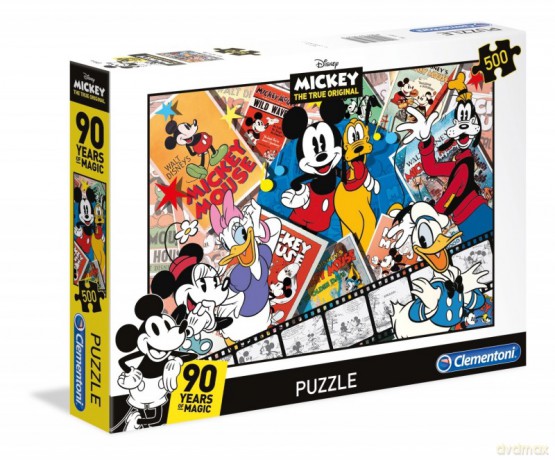 CLEMENTONI 500 el. Mickey 90th [PUZZLE]