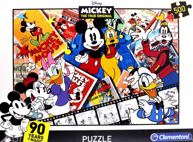 CLEMENTONI 500 el. Mickey 90th [PUZZLE]