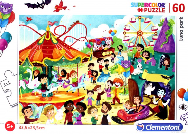 CLEMENTONI 60 el. Luna Park [PUZZLE]