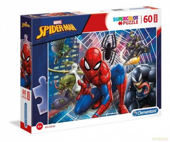 CLEMENTONI 60 el. Maxi Super Kolor - Spider-Man [PUZZLE]