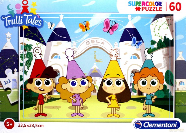 CLEMENTONI 60 el. Super Kolor - Trulli Tales [PUZZLE]