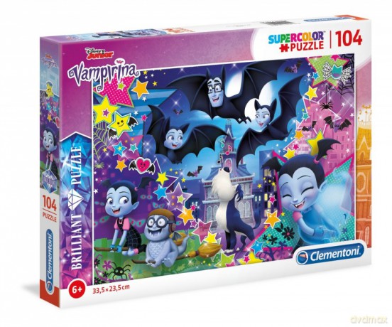 CLEMENTONI Brilliant 104 el. - Vampirina [PUZZLE]