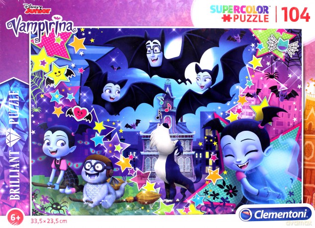 CLEMENTONI Brilliant 104 el. - Vampirina [PUZZLE]