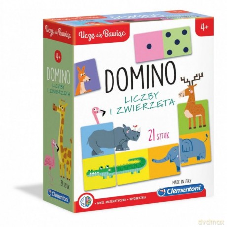 Domino Liczby i Zwierzęta [GRA]