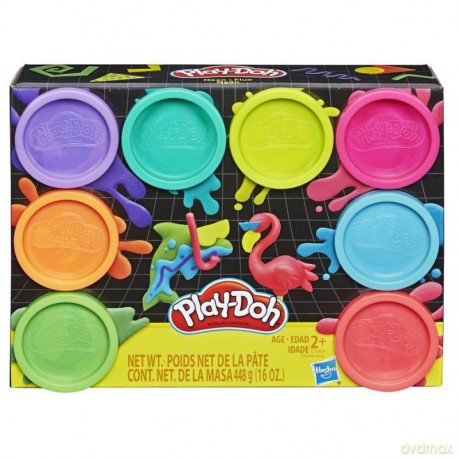 Masa plastyczna Play-Doh 8-pak kolorów Neon