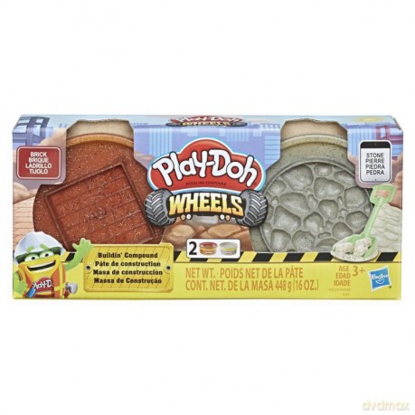 Masa plastyczna Play-Doh Wheels Cegły i kamienie