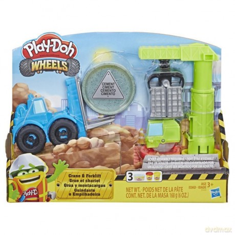 Masa plastyczna Play-Doh Wheels Dźwig i wózek widłowy