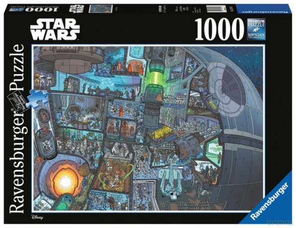 RAVENSBURGER 1000 el. - Star Wars, Gdzie jest Wookie [PUZZLE]